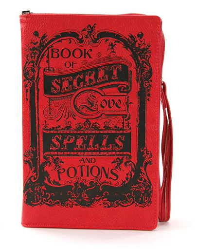 BOOK OF LOVE SPELLS BOOK PURSE