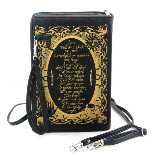 BOOK OF SPELLS BOOK PURSE