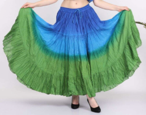 25 YARD SKIRT DIP DYED